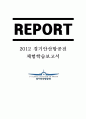 [A+] 2012 경기안산항공전 (경기국제항공전) 체험학습 보고서 - 장점,미흡한점,개선할점,발전방안 등 1페이지