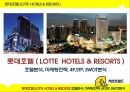  롯데호텔(LOTTE  HOTELS & RESORTS) - 호텔분석, 마케팅전략, 4P,STP, SWOT분석.pptx 1페이지